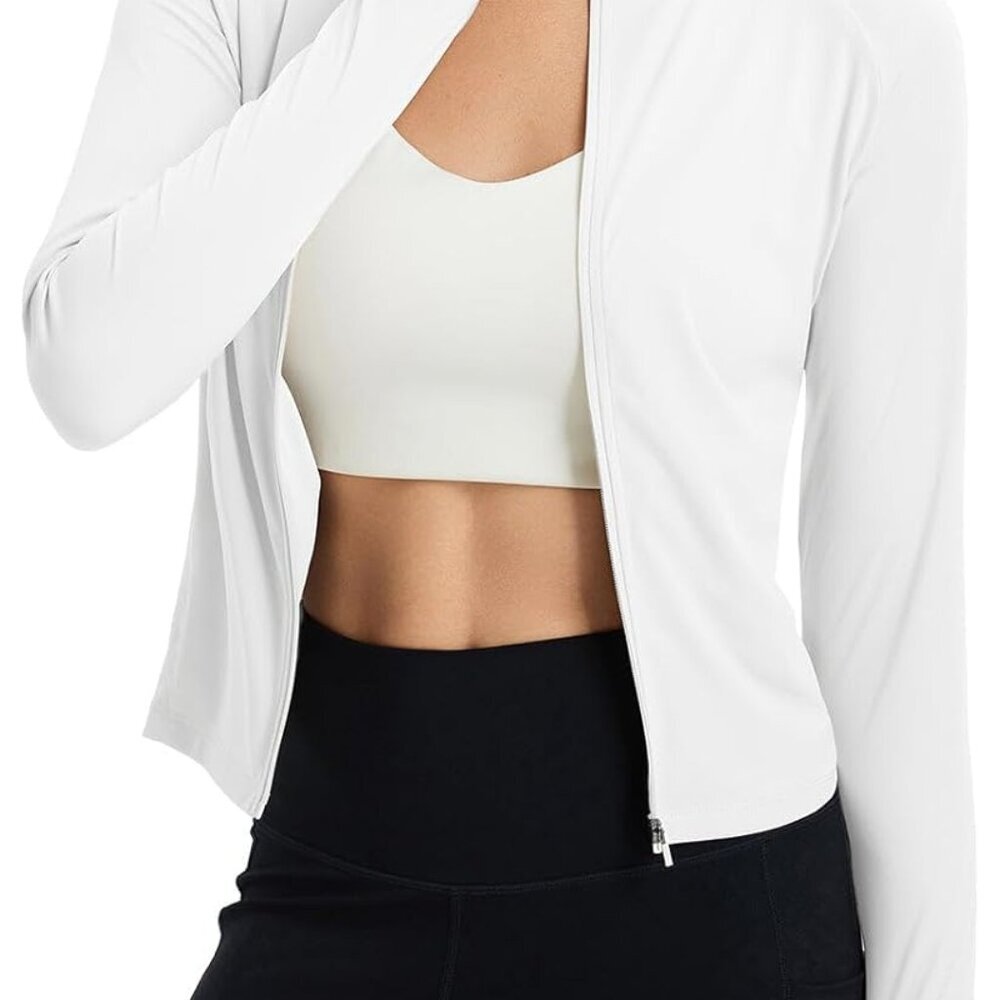 Women's UPF 50+ Sun Shirts Protection SPF Crop Jacket UV Protection Long Sleeve